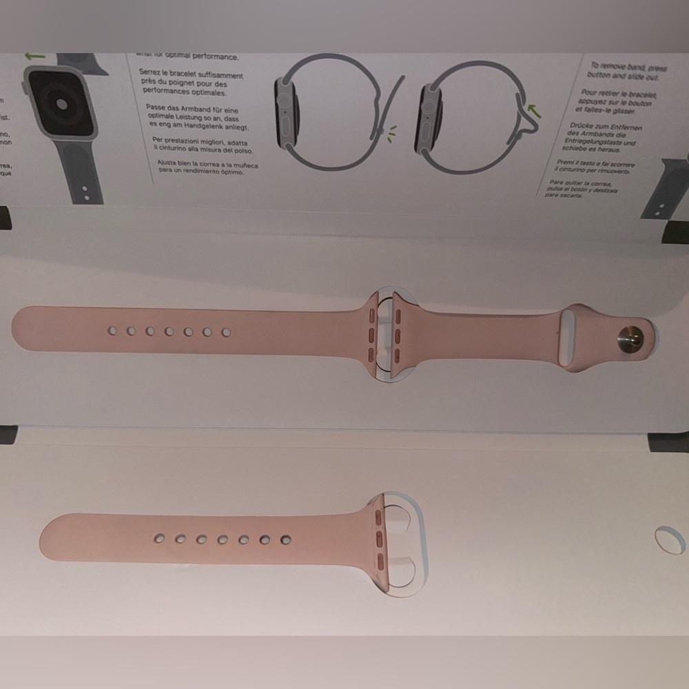 Apple Pink Sand Sport Band